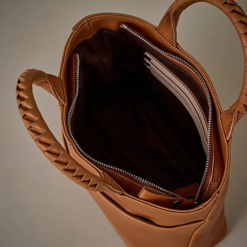 parallel tote SP / cow leather