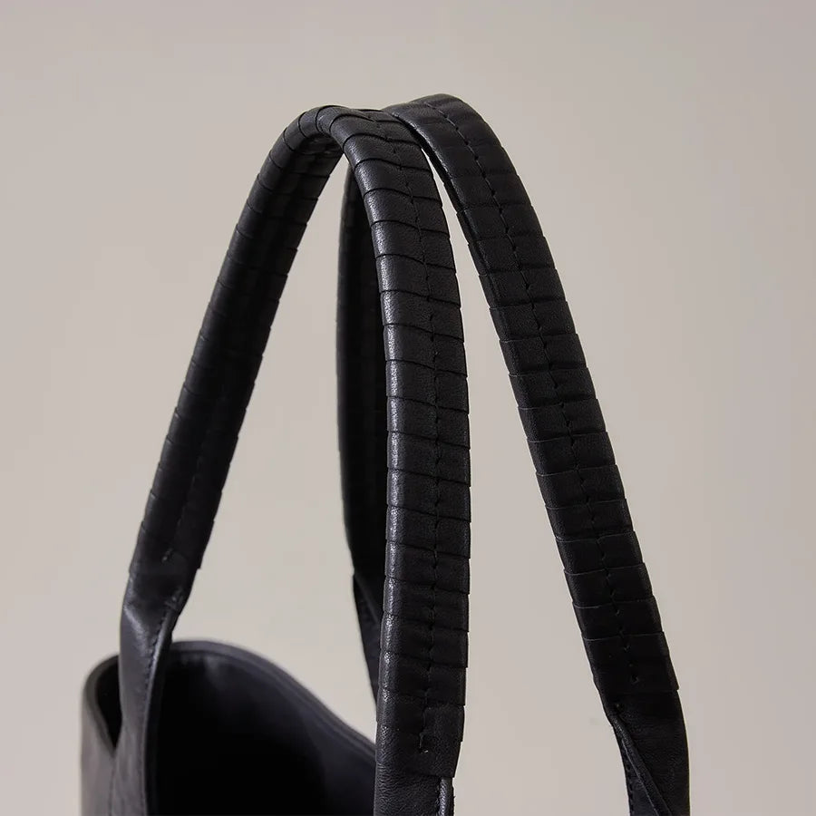 2handle tote L / ZEO LITE shrink leather