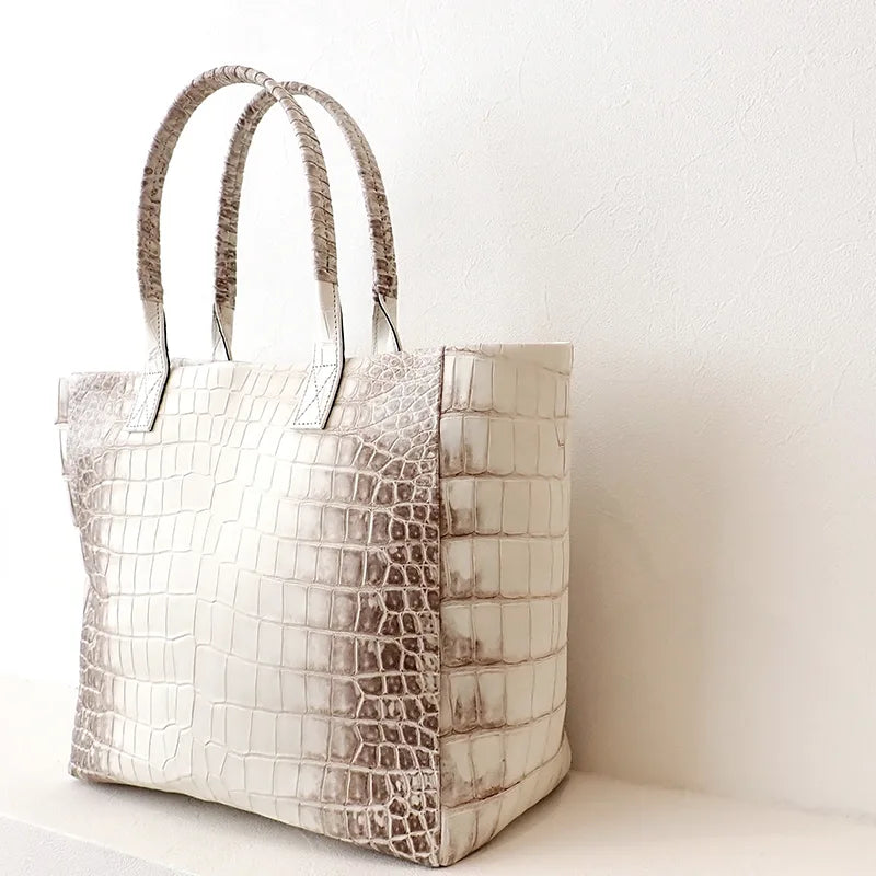 2handle tote M / HIMARAYA crocodile leather
