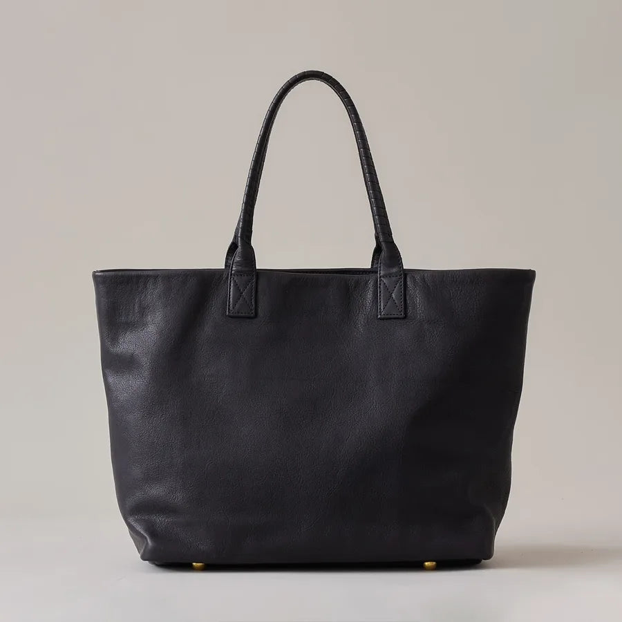2handle tote M / ZEO LITE shrink leather - co24fwtt020｜コーネリア