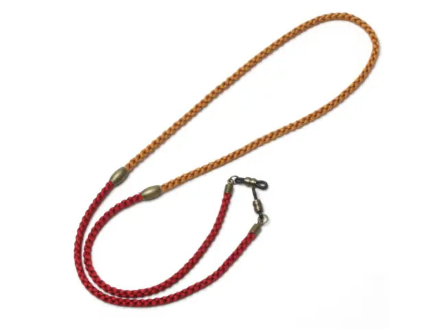 TWO TONE SILKY GLASS CODE / ORANGE&RED (SG1056F)