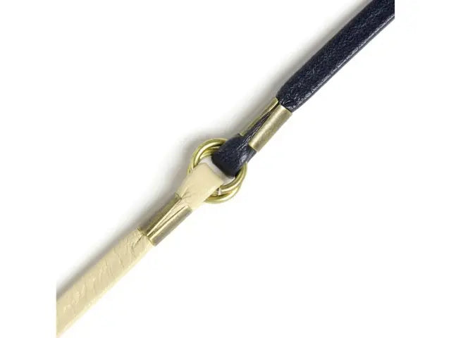 DIFFUSER (ディフューザー)｜グラスコード TWO TONE GENUINE LEATHER GLASS CODE / Navy × Beige (SG1003B)