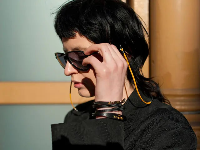 DIFFUSER (ディフューザー)｜グラスコード CANDY TONE STICH GLASS CODE / Black & Yellow (SG1066E)