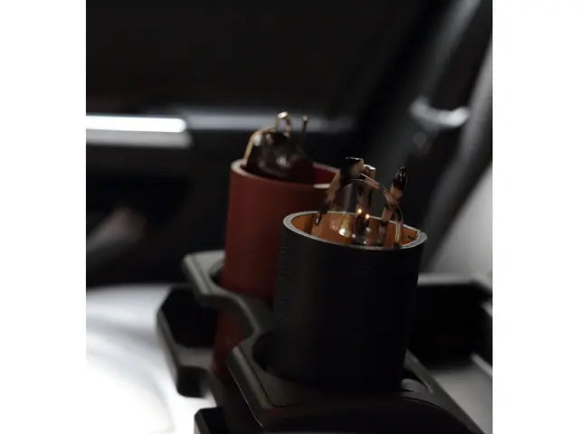 DIFFUSER (ディフューザー)｜アイウエアスタンド DURABLE LEATHER EYEWEAR STAND / Beige&Red(SG1107C)