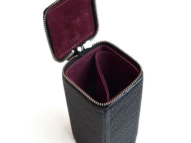 DIFFUSER (ディフューザー)｜アイウエアケース RHOMBUS PRISM STORAGEBOX TYPE 2 / Black & Bordeaux(AC3016A)