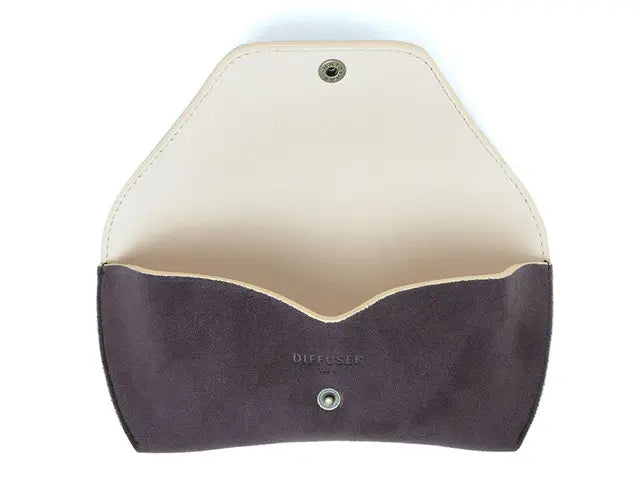 DIFFUSER (ディフューザー)｜アイウエアケース TECH SUEDE EYEWEAR CASE / Black&Natural(SG1139B)