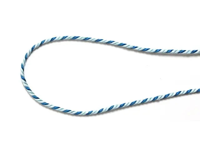 DIFFUSER (ディフューザー)｜TRI-COL TWISTED SILK BLACE CODE /Light Blue & Blue(SG1160E)