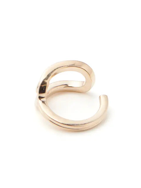 Hirotaka(ヒロタカ)｜Beluga オブロング ダイヤモンド イヤーカフ - BL14KDF