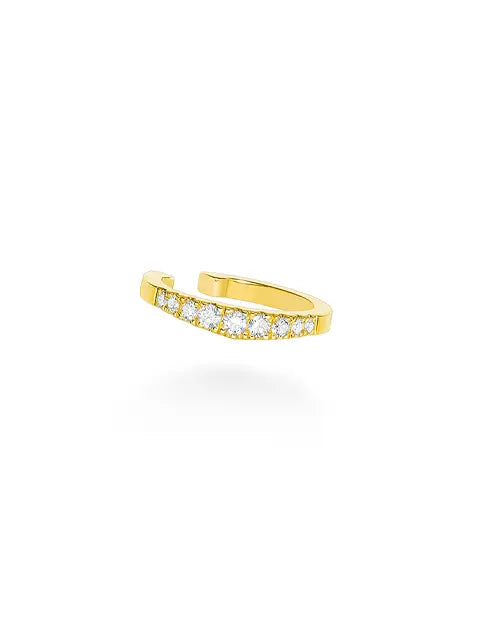 アーカーリュイールプチ ピアス 18Kイエローゴールド/ダイヤモンド