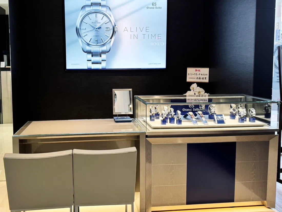 グランドセイコー　Grand Seiko ディスプレイ　非売品　希少品 Grand Seiko（グランドセイコー）」鹿児島店にて新規取扱いスタート