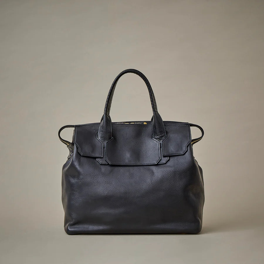 key hole boston MID / cow leather