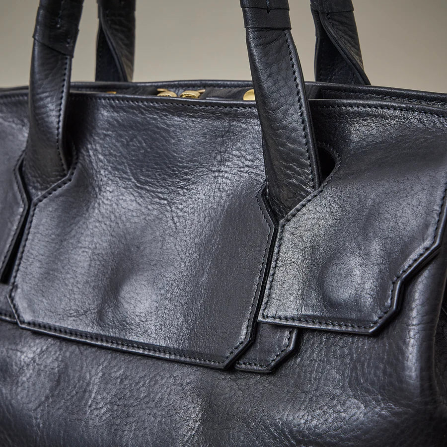 key hole boston MID / cow leather