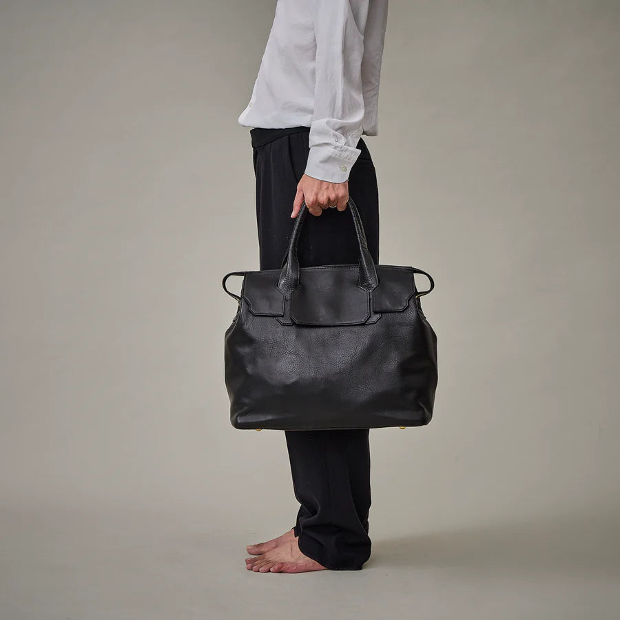 key hole boston MID / cow leather