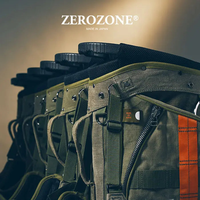 「ZEROZONE」ゴルフキャディバッグ＆ヘッドカバー取扱い開始！
