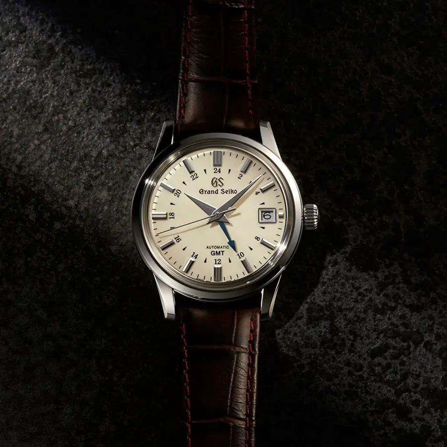SBGM221 - 9Sメカニカル GMT アイボリー|グランドセイコー – oomiya SBGM221 - 9Sメカニカル GMT アイボリー|グランドセイコー – oomiya