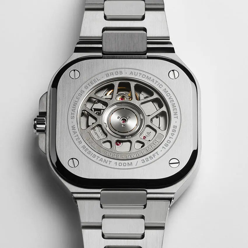 ベル＆ロス｜BR 05 GMT WHITE - BR05G-SI-ST/SST