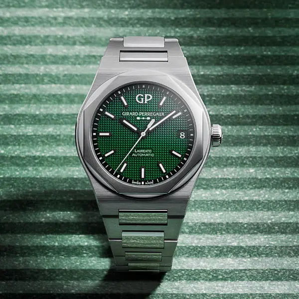 ジラール・ぺルゴ｜ロレアート 42MM グリーン - 81010-11-3153-1CM