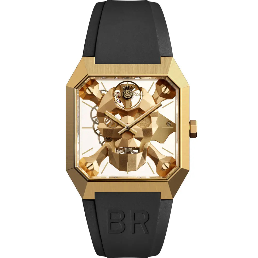 BR-01 CYBER SKULL BRONZE - BR01-CSK-BR/SRB｜ベル＆ロス – oomiya