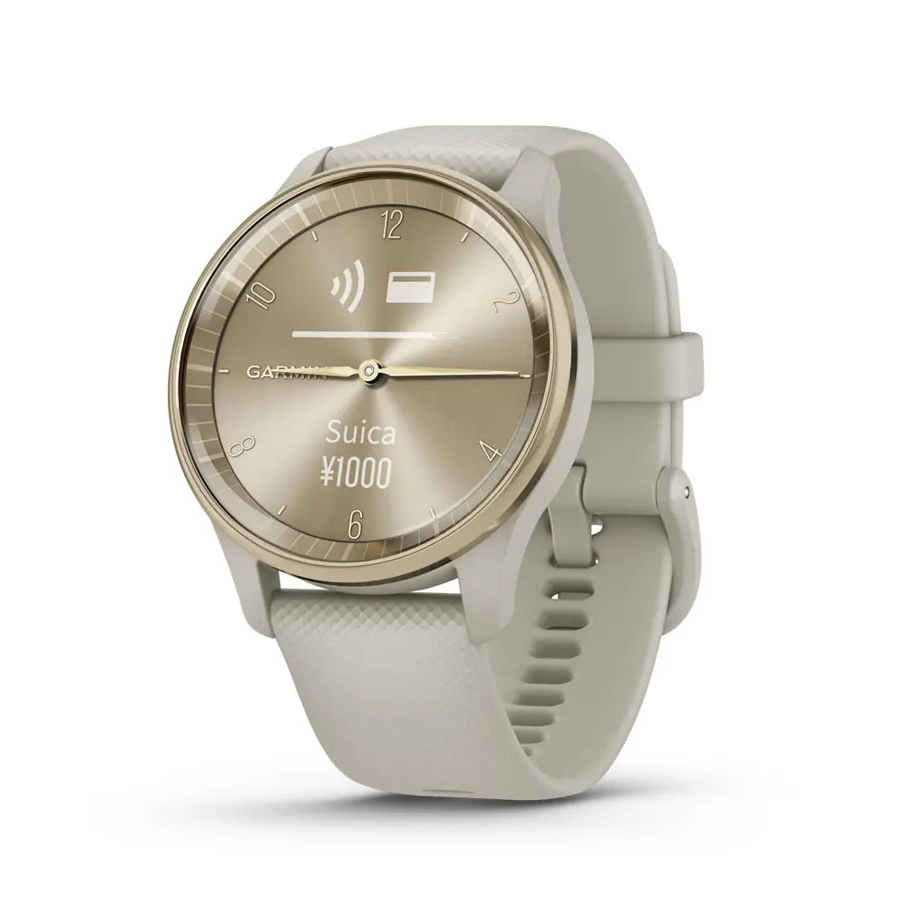 ガーミン｜vívomove Trend French Gray / Cream Gold - 010-02665-72