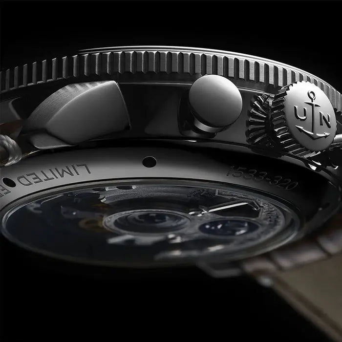 ユリス・ナルダン｜マリーン トルピユール アニュアルカレンダー クロノグラフ - 1533-320LE-3A-175/1A