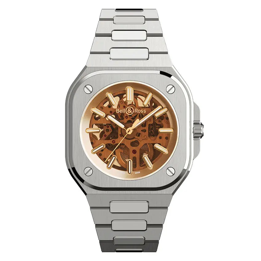 BR-05 SKELETON GOLDEN - BR05A-CH-SKST/SST｜ベル＆ロス