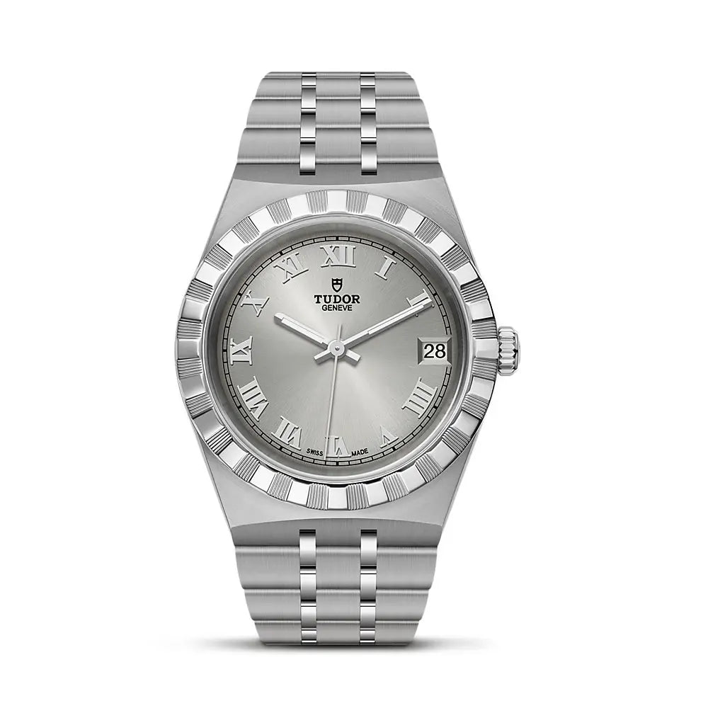 ロイヤル - M28400-0001 シルバー 34mm｜チューダー – oomiya 公式サイト