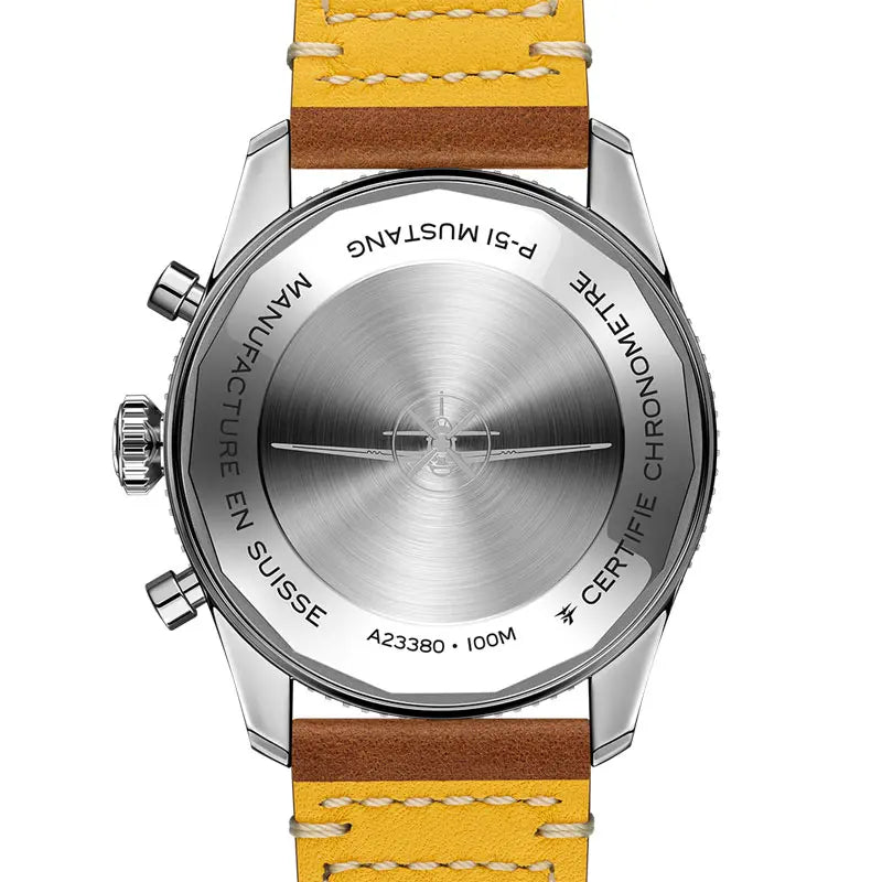 ブライトリング｜クラシック アヴィ クロノグラフ 42 P-51 マスタング - A233803A1B1X1