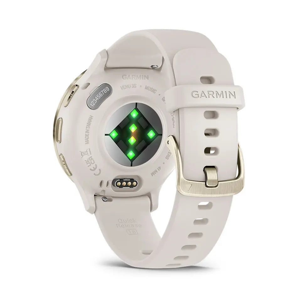 ガーミン｜Venu 3S Ivory / Cream Gold - 010-02785-44