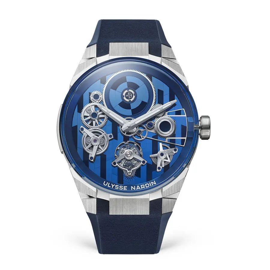 ユリス・ナルダン｜ブラスト フリーホイール マルケトリ - 1760-401-3A/3A