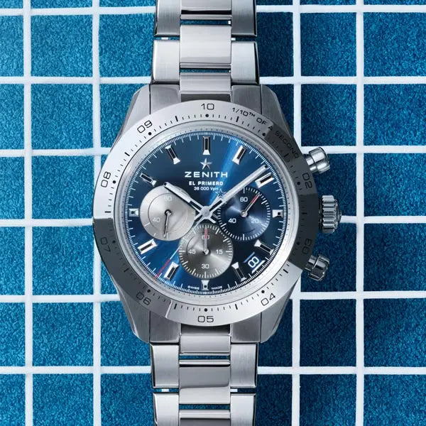 クロノマスター スポーツ ブルー 03.3114.3600/51.M3100|ゼニス クロノマスター スポーツ ブルー 03.3114.3600/51.M3100|ゼニス