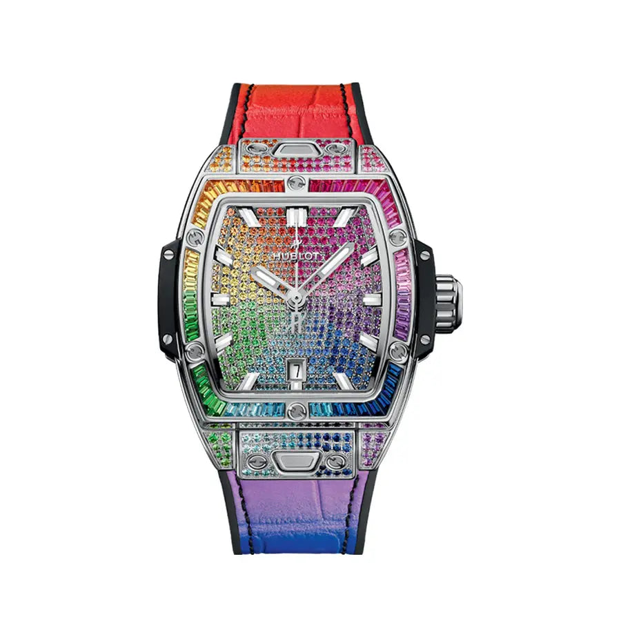 スピリット オブ ビッグ・バン スチール レインボー｜ウブロ – oomiya