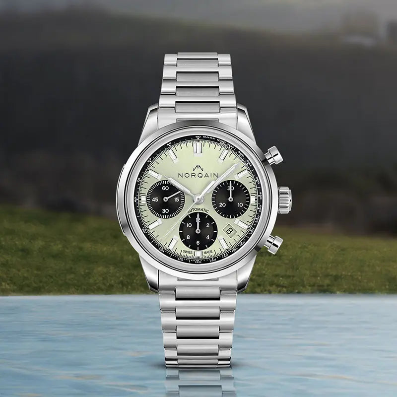 ノルケイン｜フリーダム 60 クロノ 40MM ピスタチオ - N2201S22C/MT221/201SG