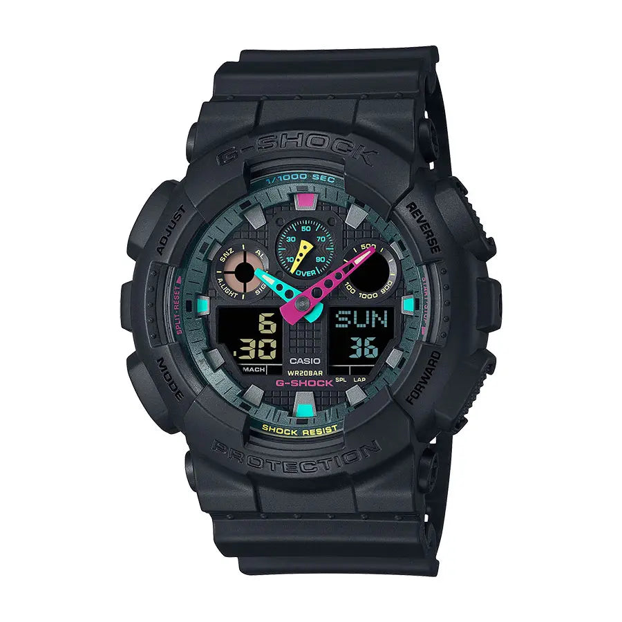 GA-100MF-1AJF - Multi Fluorescent colorシリーズ|ジー・ショック GA-100MF-1AJF - Multi Fluorescent colorシリーズ|ジー・ショック