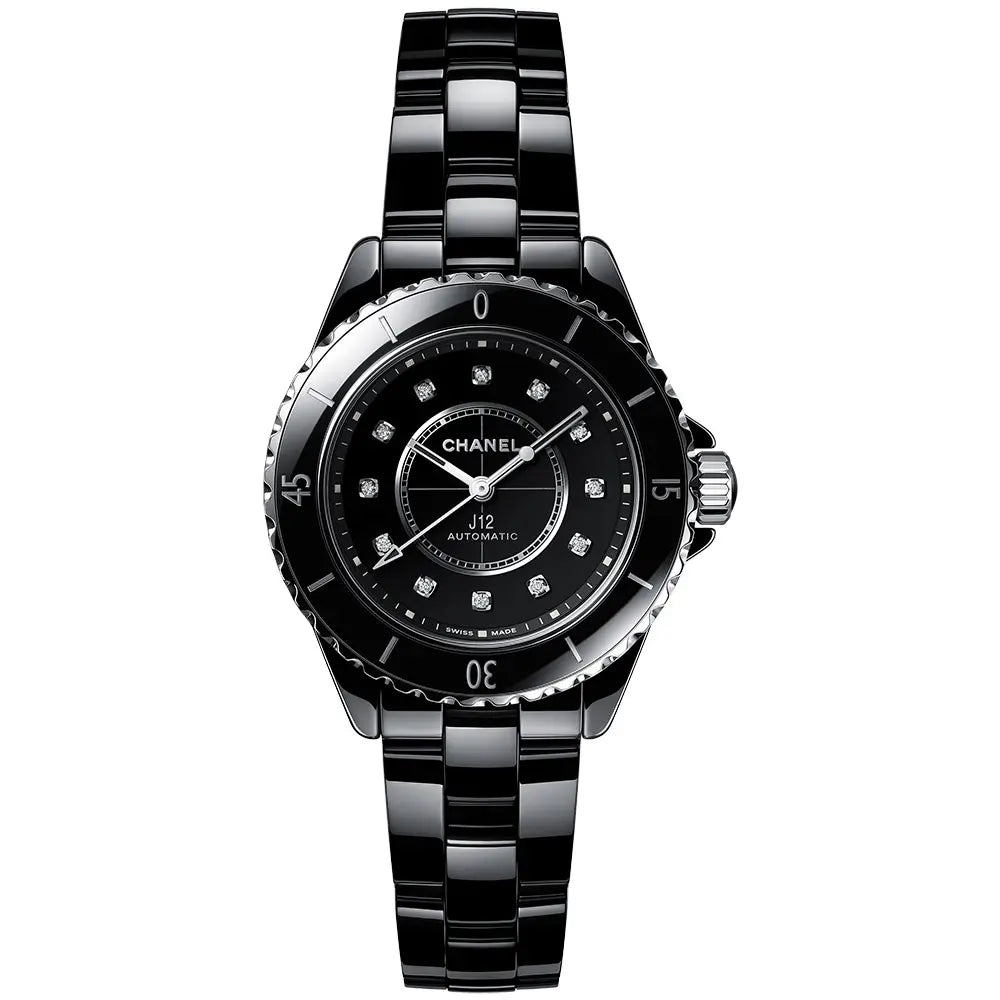 J12 ブラックセラミック 33mm クオーツ H5695|シャネル 時計 – oomiya J12 ブラックセラミック 33mm クオーツ H5695|シャネル 時計 – oomiya