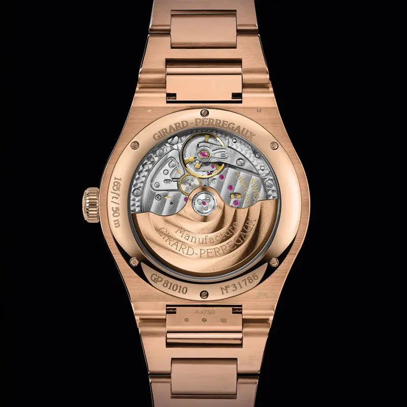 ロレアート 42MM ピンクゴールド セージグリーン｜ジラール・ペルゴ