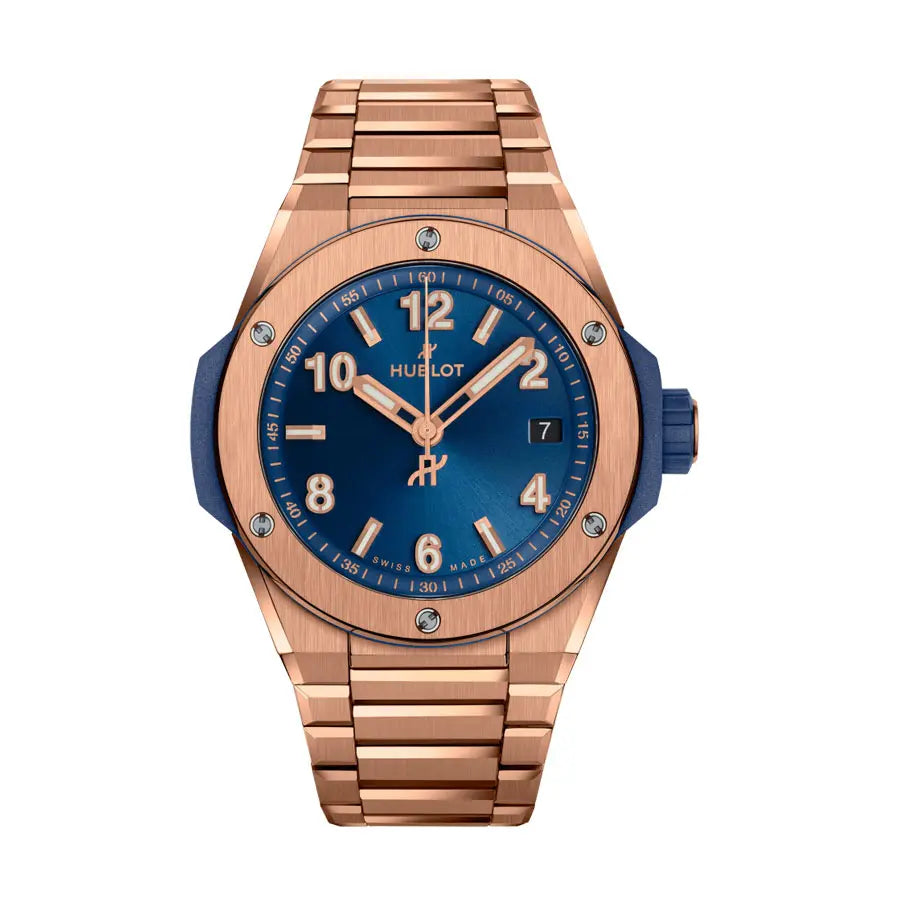 ビッグ・バン インテグレーテッド タイムオンリー キングゴールド