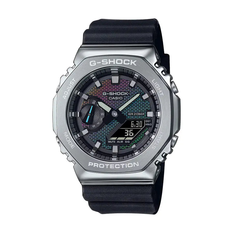 ジー・ショック｜Rainbow Brick Wall series - GM-2100RW-1AJF