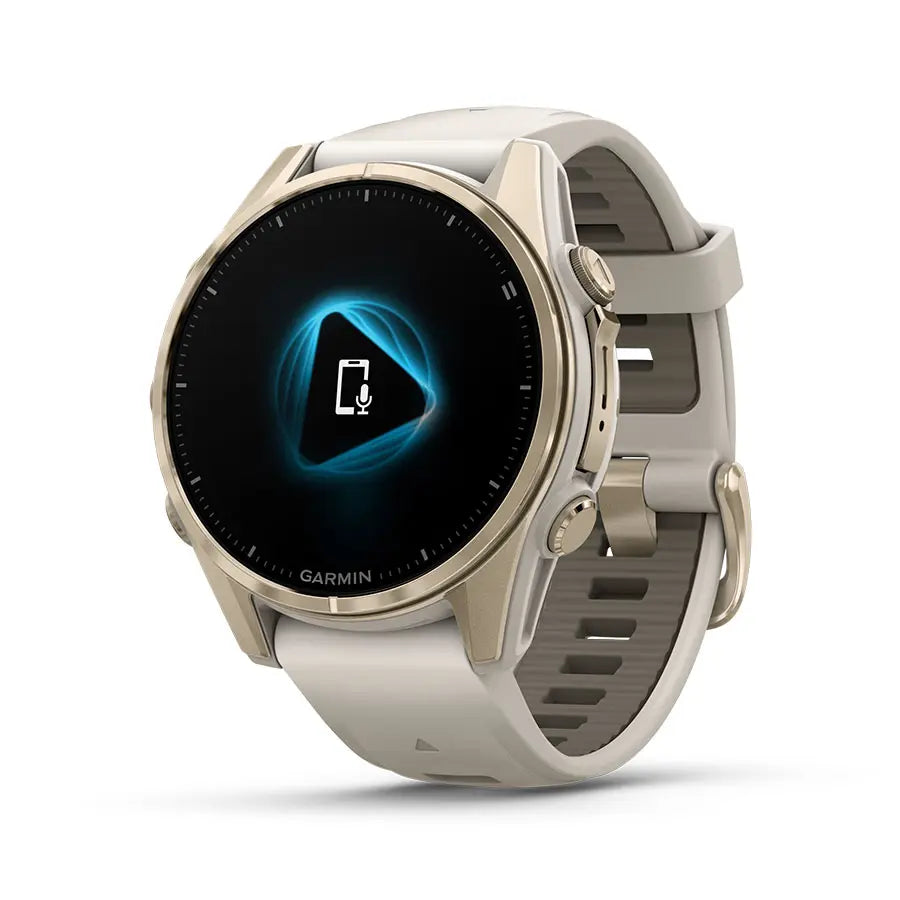 fēnix 8 Sapphire AMOLED 43mm Soft Gold / Fog Gray|ガーミン fēnix 8 Sapphire AMOLED 43mm Soft Gold / Fog Gray|ガーミン