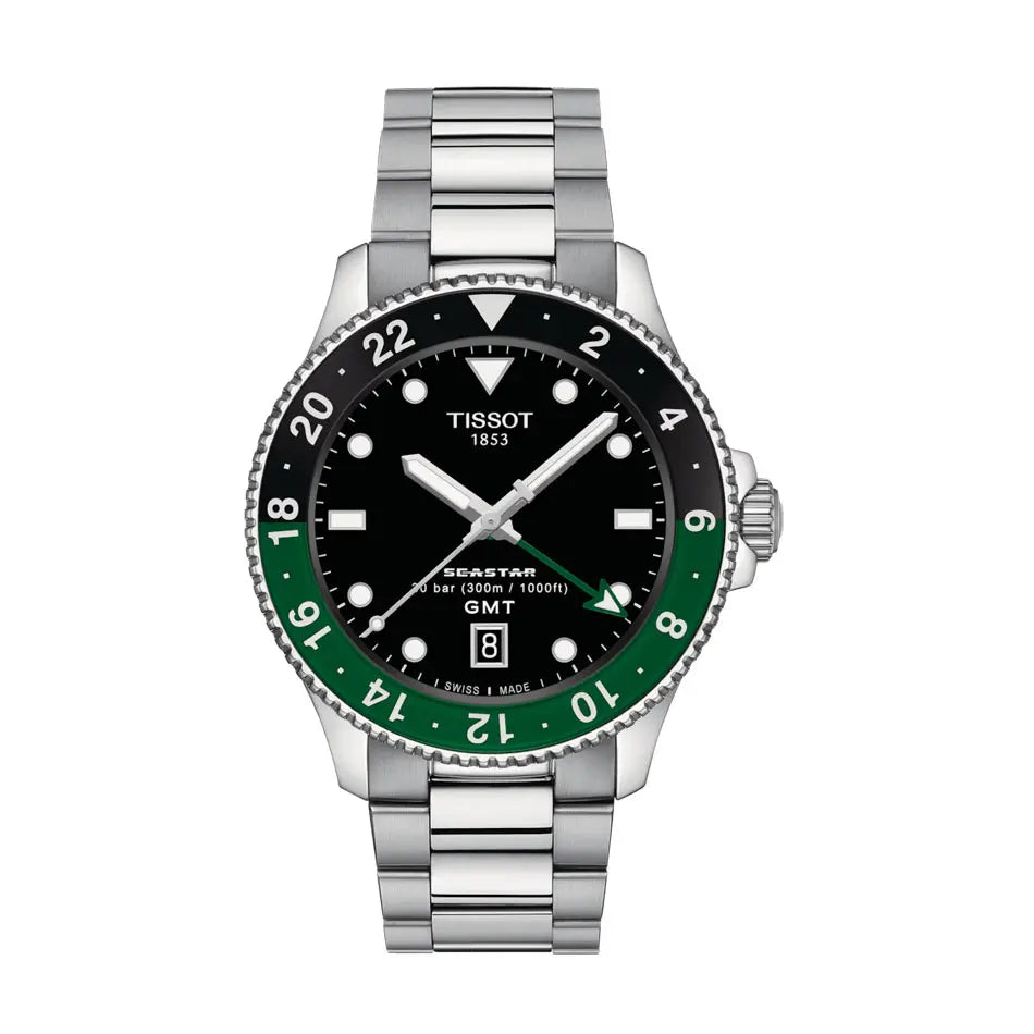 ティソ シースター 1000 クォーツ GMT - T120.852.11.051.00 – oomiya