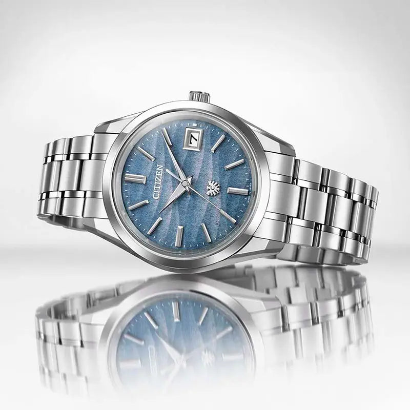 ザ・シチズン｜年差±5秒 エコ・ドライブ Iconic Nature Collection - AQ4100-65H