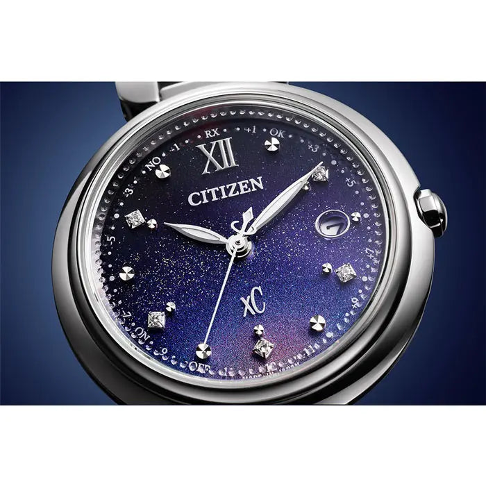◇限定◇極美品 CITIZEN XC/ クロスシー 夜の虹 電波時計( ルキア