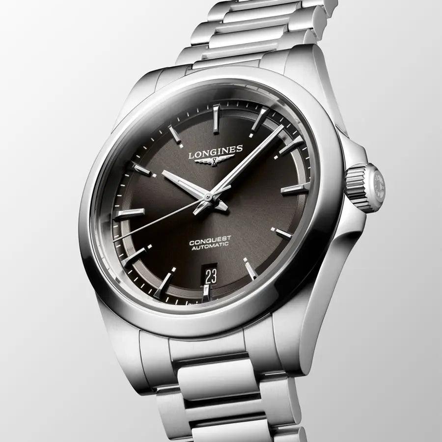 コンクエスト - L3.720.4.52.6 自動巻き|ロンジン – oomiya 公式サイト コンクエスト - L3.720.4.52.6 自動巻き|ロンジン – oomiya 公式サイト