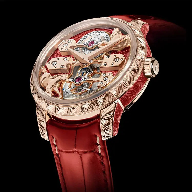 ジラール・ペルゴ｜ラ・エスメラルダ トゥールビヨン 「シークレット」 エタニティ エディション - 99274-52-3161-5CC