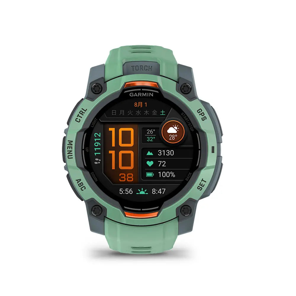 ガーミン｜Instinct 3 AMOLED Neotropic - 010-02936-31