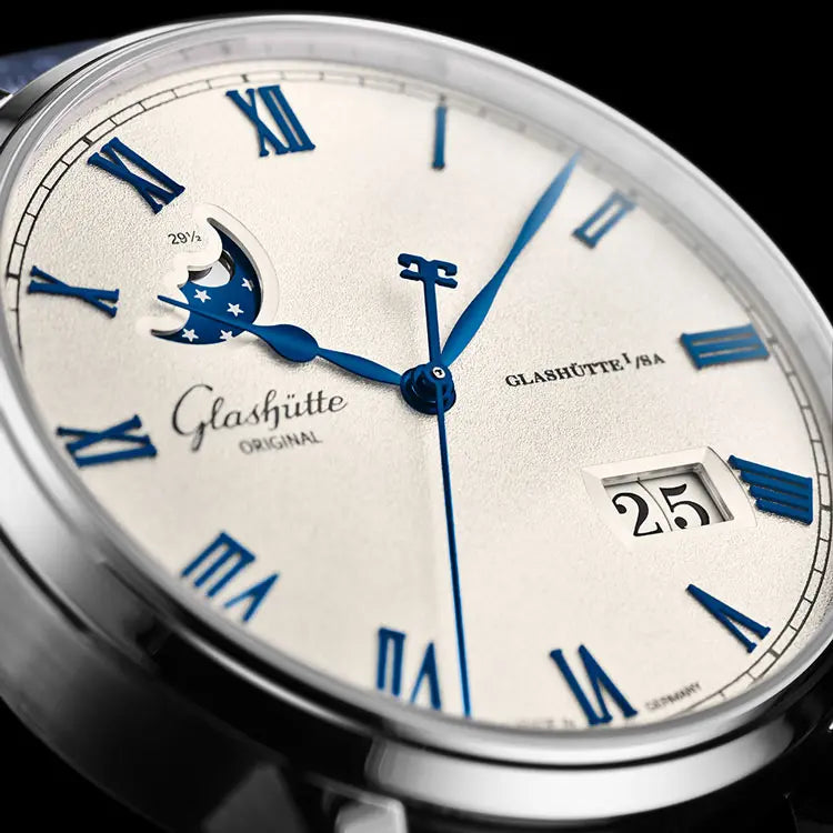 PEUNARI様120 セネタ・クロノグラフ・パノラマデイト｜グラスヒュッテ・オリジナル