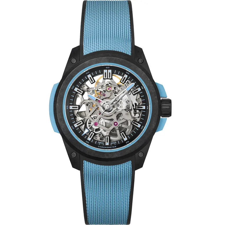 インディペンデンス ワイルド ワン スケルトン 39MM スカイブルー