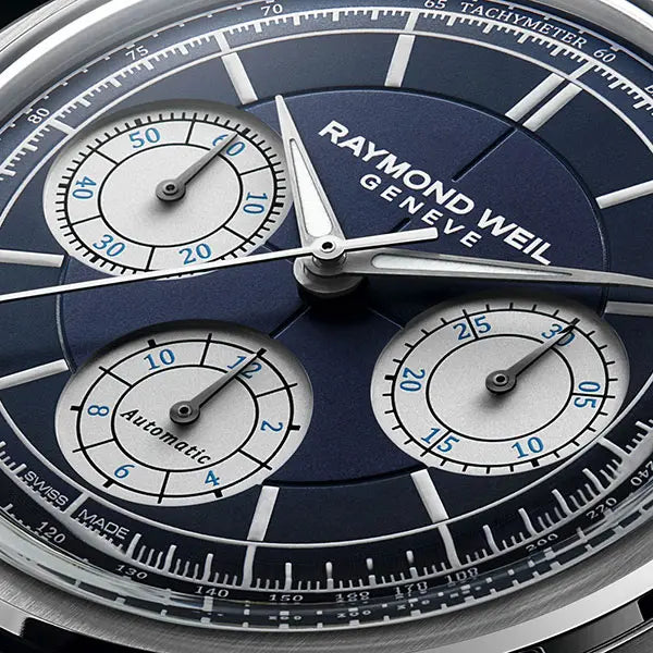 レイモンド ウェイル｜ミレジム クロノグラフ - 7765-ST-50651