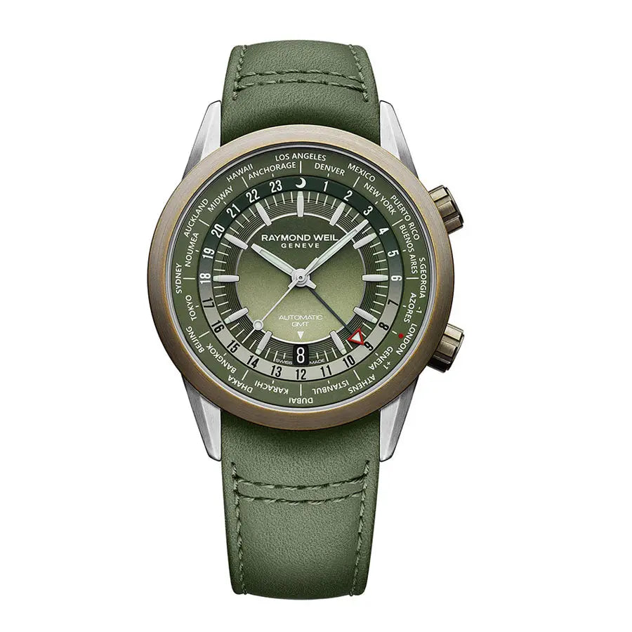 フリーランサー GMT＆ワールドタイマー｜レイモンド ウェイル – oomiya