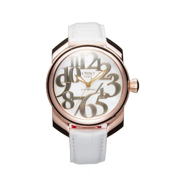 オッソ イタリ OSSO PGW01 ss革 ATホワイトシェル文字盤 オッソ イタリ OSSO PGW01 ss革 ATホワイトシェル文字盤 2025年最新