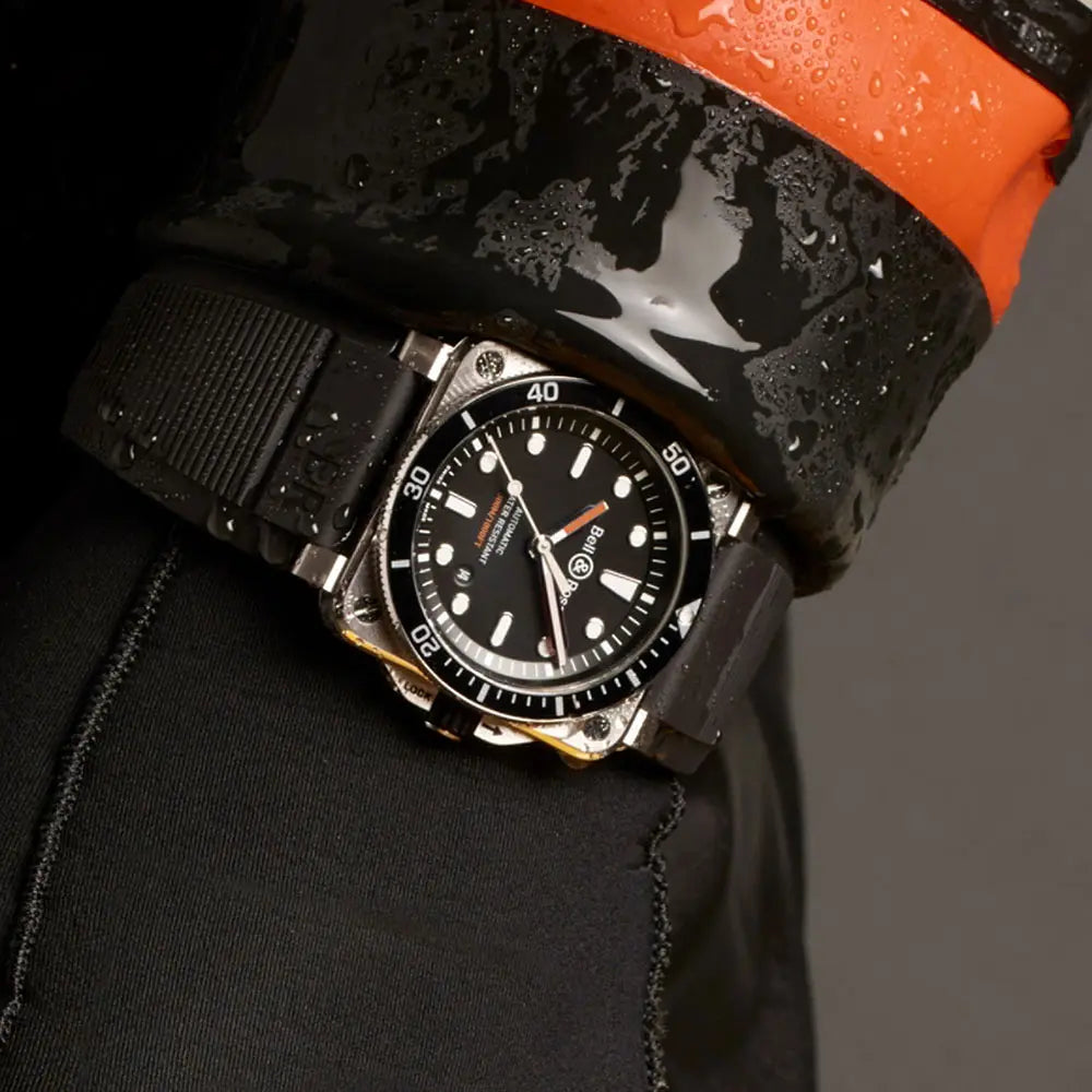 BR 03-92 DIVER - BR0392-D-BL-ST/SRB 自動巻き|ベル&ロス – oomiya BR 03-92 DIVER - BR0392-D-BL-ST/SRB 自動巻き|ベル&ロス – oomiya